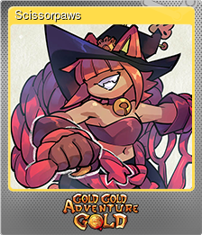 Series 1 - Card 8 of 14 - Scissorpaws