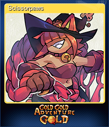 Series 1 - Card 8 of 14 - Scissorpaws