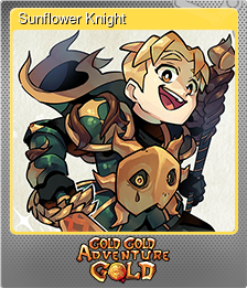Series 1 - Card 13 of 14 - Sunflower Knight