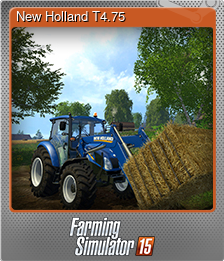 Series 1 - Card 5 of 5 - New Holland T4.75