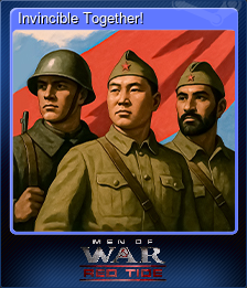 Series 1 - Card 7 of 8 - Invincible Together!