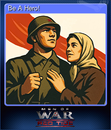 Series 1 - Card 1 of 8 - Be A Hero!