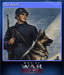 Series 1 - Card 6 of 8 - Be Alert!