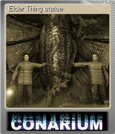 Series 1 - Card 3 of 5 - Elder Thing statue