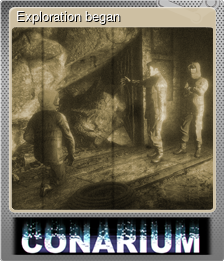 Series 1 - Card 2 of 5 - Exploration began