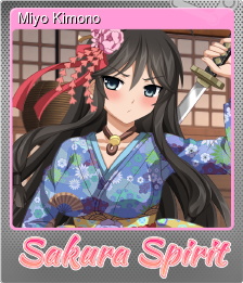 Series 1 - Card 3 of 8 - Miyo Kimono