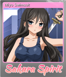 Series 1 - Card 5 of 8 - Miyo Swimsuit