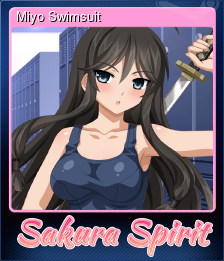 Series 1 - Card 5 of 8 - Miyo Swimsuit