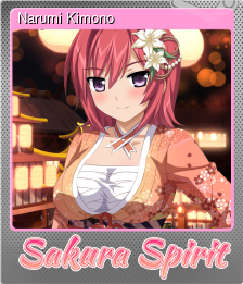 Series 1 - Card 2 of 8 - Narumi Kimono