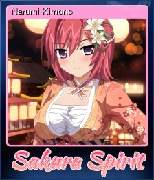 Series 1 - Card 2 of 8 - Narumi Kimono