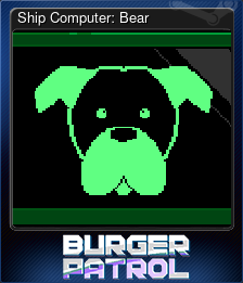 Series 1 - Card 5 of 5 - Ship Computer: Bear
