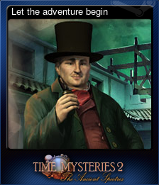 Series 1 - Card 1 of 6 - Let the adventure begin