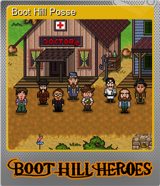 Series 1 - Card 5 of 6 - Boot Hill Posse