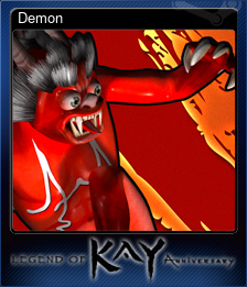 Series 1 - Card 5 of 10 - Demon