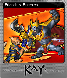 Series 1 - Card 10 of 10 - Friends & Enemies