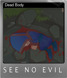 Series 1 - Card 5 of 5 - Dead Body