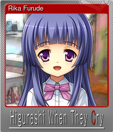 Series 1 - Card 3 of 8 - Rika Furude