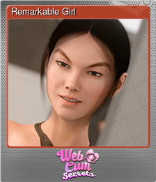 Series 1 - Card 4 of 5 - Remarkable Girl