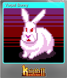 Series 1 - Card 7 of 8 - Vorpal Bunny