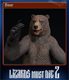 Series 1 - Card 5 of 8 - Bear