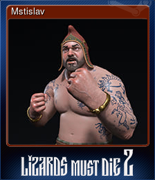 Series 1 - Card 4 of 8 - Mstislav