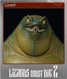 Series 1 - Card 7 of 8 - Lizard