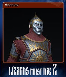 Series 1 - Card 2 of 8 - Vseslav