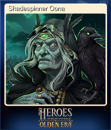 Series 1 - Card 2 of 6 - Shadespinner Oona