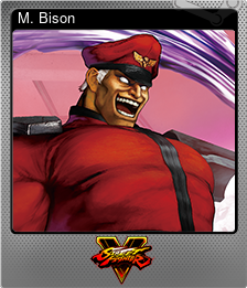 Series 1 - Card 2 of 15 - M. Bison