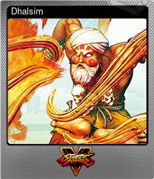 Series 1 - Card 5 of 15 - Dhalsim