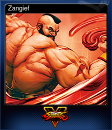 Series 1 - Card 15 of 15 - Zangief