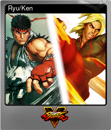 Series 1 - Card 13 of 15 - Ryu/Ken