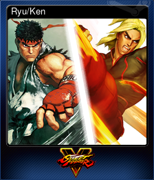 Series 1 - Card 13 of 15 - Ryu/Ken