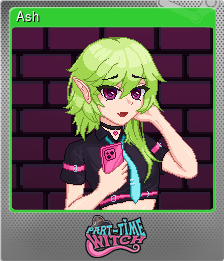Series 1 - Card 1 of 5 - Ash
