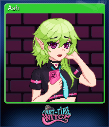 Series 1 - Card 1 of 5 - Ash