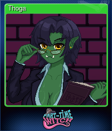 Series 1 - Card 5 of 5 - Thoga