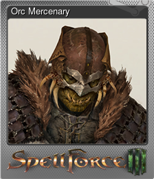 Series 1 - Card 3 of 8 - Orc Mercenary