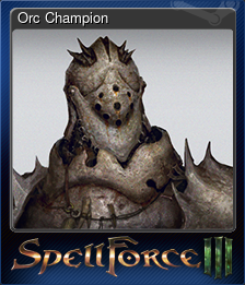 Series 1 - Card 1 of 8 - Orc Champion