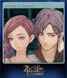 Series 1 - Card 3 of 5 - Akane & Junpei