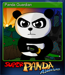 Series 1 - Card 1 of 6 - Panda Guardian