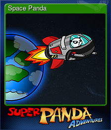 Series 1 - Card 2 of 6 - Space Panda