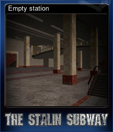 Series 1 - Card 4 of 5 - Empty station