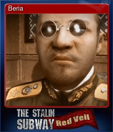 Series 1 - Card 2 of 6 - Beria