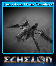 Series 1 - Card 4 of 5 - Heavy Assault Plane "SuperNova"