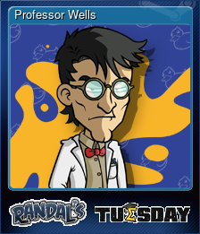Series 1 - Card 5 of 7 - Professor Wells