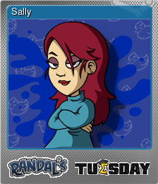 Series 1 - Card 7 of 7 - Sally