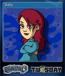 Series 1 - Card 7 of 7 - Sally