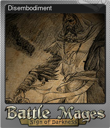 Series 1 - Card 4 of 5 - Disembodiment