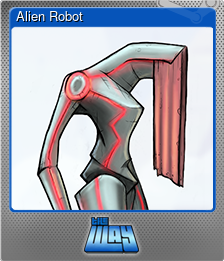 Series 1 - Card 7 of 8 - Alien Robot
