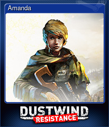 Series 1 - Card 1 of 5 - Amanda